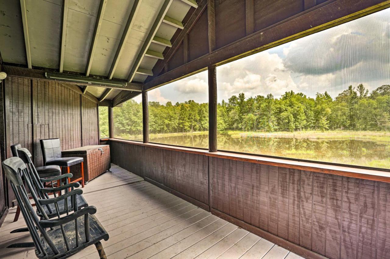 1950S Serenity Pond Cabin With View Peace And Quiet! Talladega Buitenkant foto