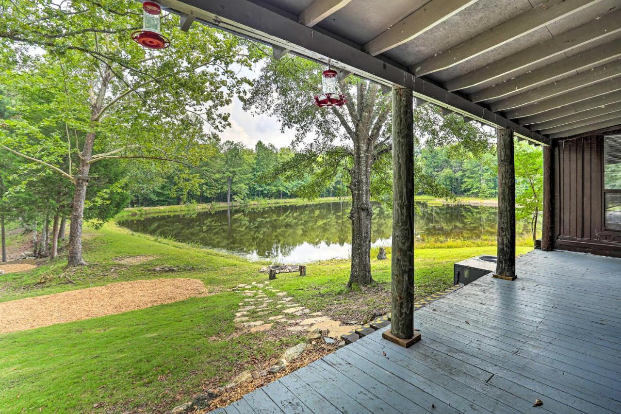 1950S Serenity Pond Cabin With View Peace And Quiet! Talladega Buitenkant foto